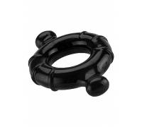 Эрекционное кольцо Gummy Ring XL Black SH-SHT375BLK