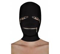 Маска на лицо Extreme Zipper Mask with Eye and Mouth Zipper SH-OU176BLK