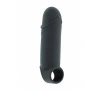 Насадка Stretchy Thick Penis Extension Grey No.35 SH-SON035GRY