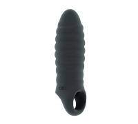 Насадка Stretchy Thick Penis Extension Grey No.36 SH-SON036GRY