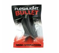 Чёрная вибропуля Fleshlight Bullet