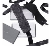 Черные шелковые наручники Etherea (LELO)