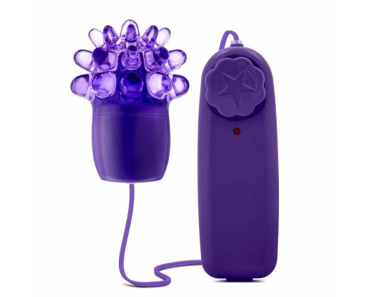 Фиолетовое виброяйцо с шишечками Splash Wild Grape Blast
