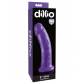 Фиолетовый фаллоимитатор с присоской 8" Dillio - 21,6 см.