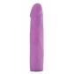 Фиолетовый страпон Deluxe Silicone Strap On 10 Inch - 25 см.