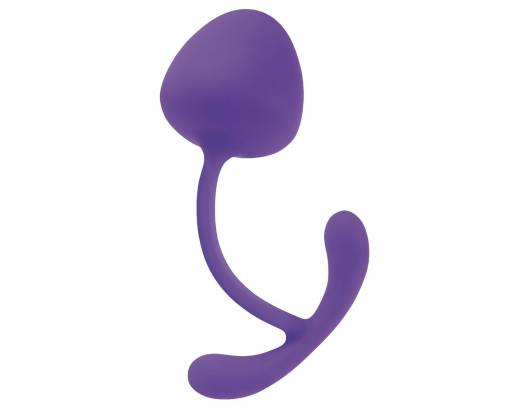 Фиолетовый вагинальный шарик Vee