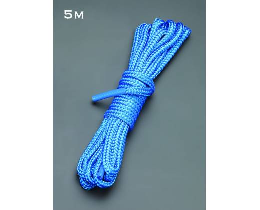 Голубая веревка для связывания - 5 м.