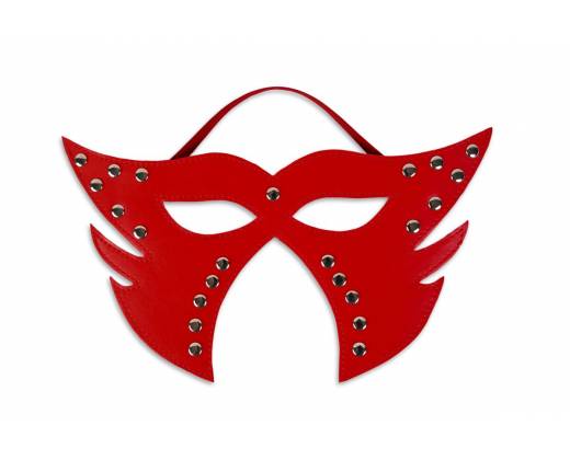Красная фигурная маска