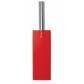 Красная прямоугольная шлёпалка Leather Paddle - 35 см.
