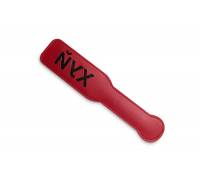 Красная шлёпалка с надписью "Йух" - 31 см.