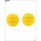 Металлические шарики Twistty с жёлтым силиконовым покрытием