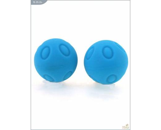 Металлические шарики Wicked с голубым силиконовым покрытием