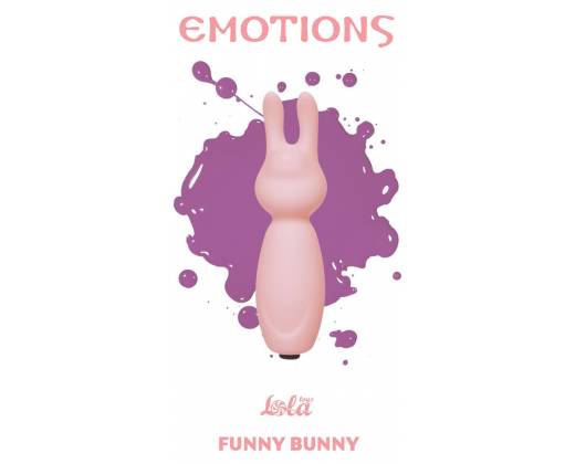 Мини вибратор Emotions Funny Bunny Light pink 4007-02Lola