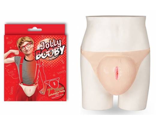 Надувная вагина с фиксацией JOLLY BOOBY-INFLATABLE PUSSY