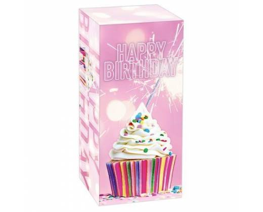 Подарочная упаковка для Womanizer с надписью "Happy Birthday"