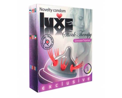 Презерватив LUXE Exclusive Шоковая Терапия - 1 шт.