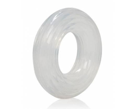 Прозрачное эрекционное кольцо Premium Silicone Ring Large