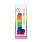 Радужный фаллоимитатор Colours Pride Edition 5" Dildo - 17,8 см.
