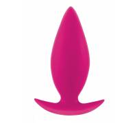 Розовая анальная пробка для ношения INYA Spades Medium - 10,2 см.