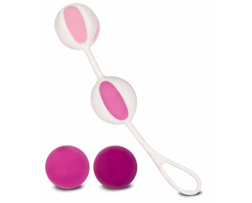 Розовые вагинальные шарики Geisha Balls 2