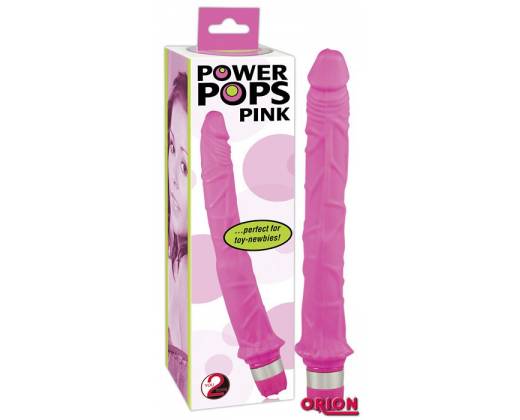 Розовый анальный вибратор Strong Anal Vibrator Pink - 17,5 см.