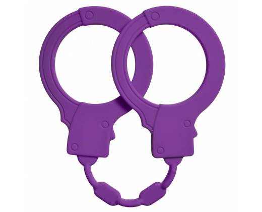 Силиконовые наручники Stretchy Cuffs Purple 4008-02Lola