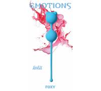 Вагинальные шарики Emotions Foxy turquoise 4001-03Lola