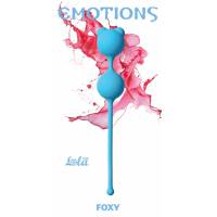 Вагинальные шарики Emotions Foxy turquoise 4001-03Lola