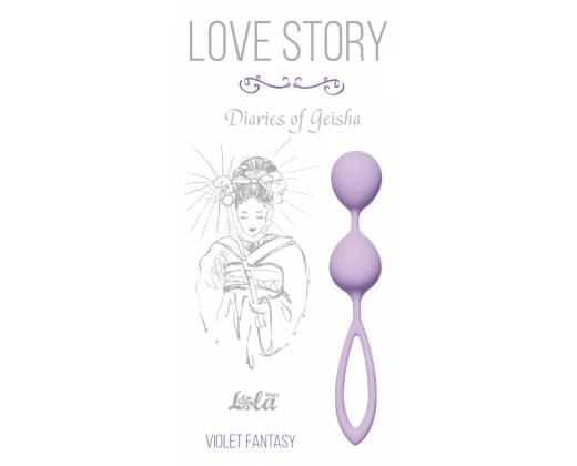 Вагинальные шарики Love Story Diaries of a Geisha Violet Fantasy 3005-05Lola