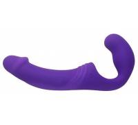 Фиолетовый безремневой вибрострапон - 21,5 см.