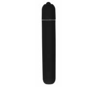 Черная вибропуля Bullet Vibrator Extra Long - 10,5 см