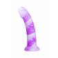 Фиолетовый фаллоимитатор Neil - 18 см