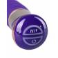 Фиолетовый спиралевидный вибратор - 21 см.