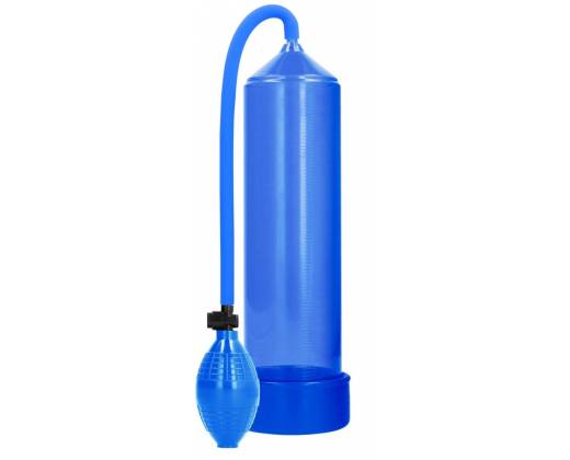 Синяя ручная вакуумная помпа для мужчин Classic Penis Pump