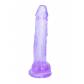 Фиолетовый фаллоимитатор Rocket - 19 см.