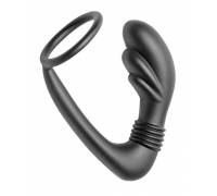 Эрекционное кольцо с анальным стимулятором Cobra