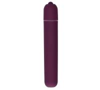 Фиолетовая вибропуля Bullet Vibrator Extra Long - 10,5 см