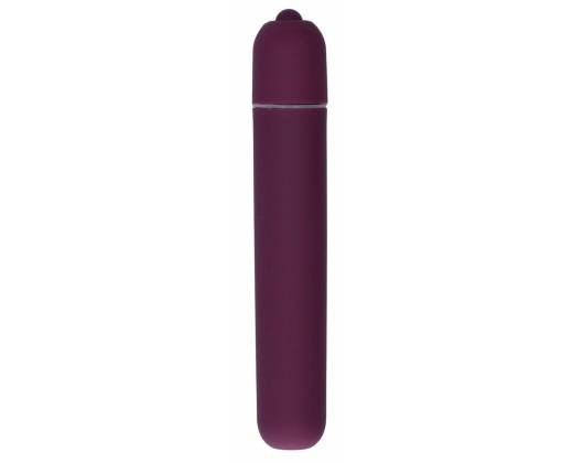 Фиолетовая вибропуля Bullet Vibrator Extra Long - 10,5 см