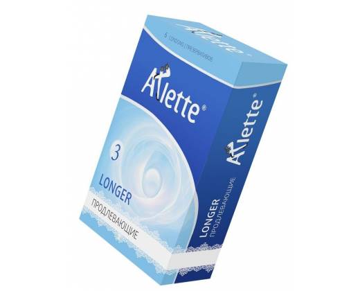 Презервативы Arlette Longer с продлевающим эффектом - 6 шт.