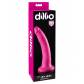 Розовый фаллоимитатор 7" Slim Dillio - 19,7 см.