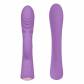Фиолетовый вибромассажер-кролик 5" Silicone Ripple Passion - 19,1 см.
