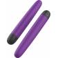 Фиолетовый классический вибратор Bgood Classic - 18 см.