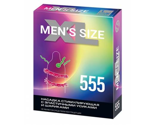 Стимулирующая насадка на пенис MEN SIZE 555