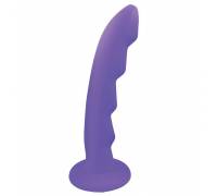 Фиолетовый фаллоимитатор LUXE AI - 17,7 см.