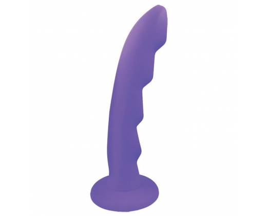 Фиолетовый фаллоимитатор LUXE AI - 17,7 см.