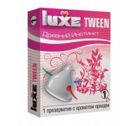 Презерватив Luxe Tween "Древний инстинкт" с ароматом орхидеи - 1 шт.