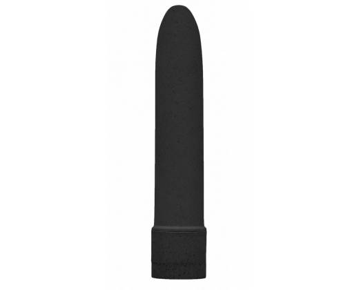 Черный вибратор 5.5" Vibrator Biodegradable - 14 см.