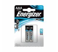 Батарейки Energizer MAX PLUS LR03/E92 AAA 1.5V - 2 шт.