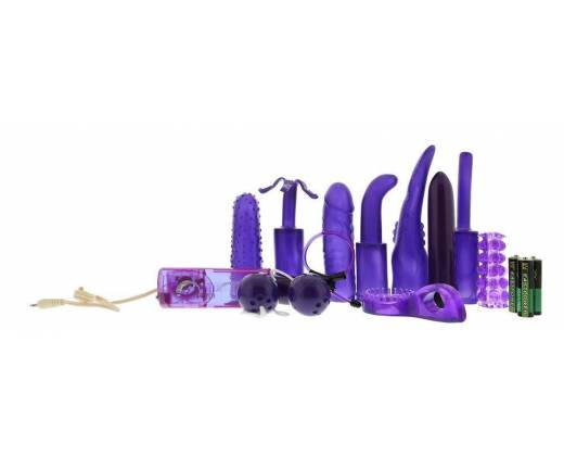 Фиолетовый вибронабор SEX TOY KIT LAVENDER