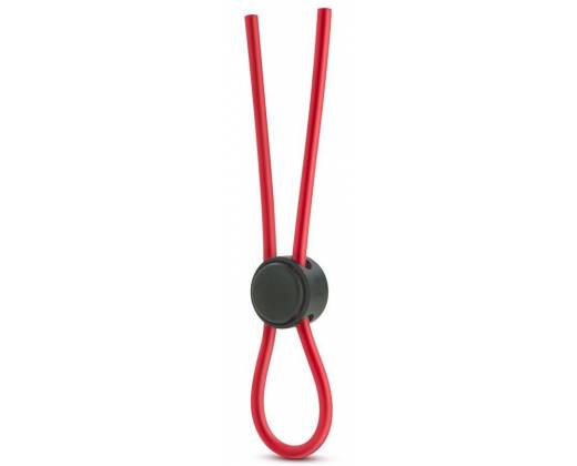 Красное силиконовое лассо на пенис Silicone Loop Cock Ring